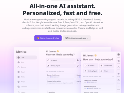 Monica AI Assistant